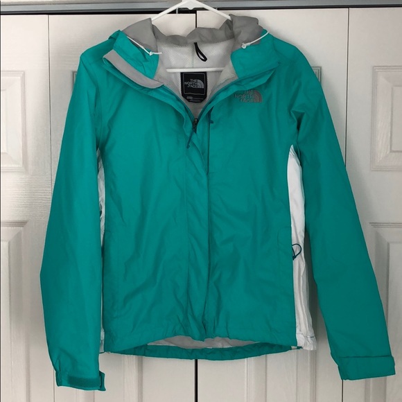 north face aqua jacket